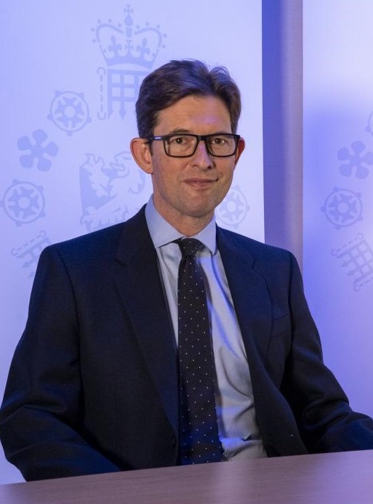 MI5 Director General Ken McCallum in an official portrait