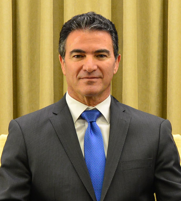 Yossi Cohen, then director of Mossad, at a 2016 ceremony