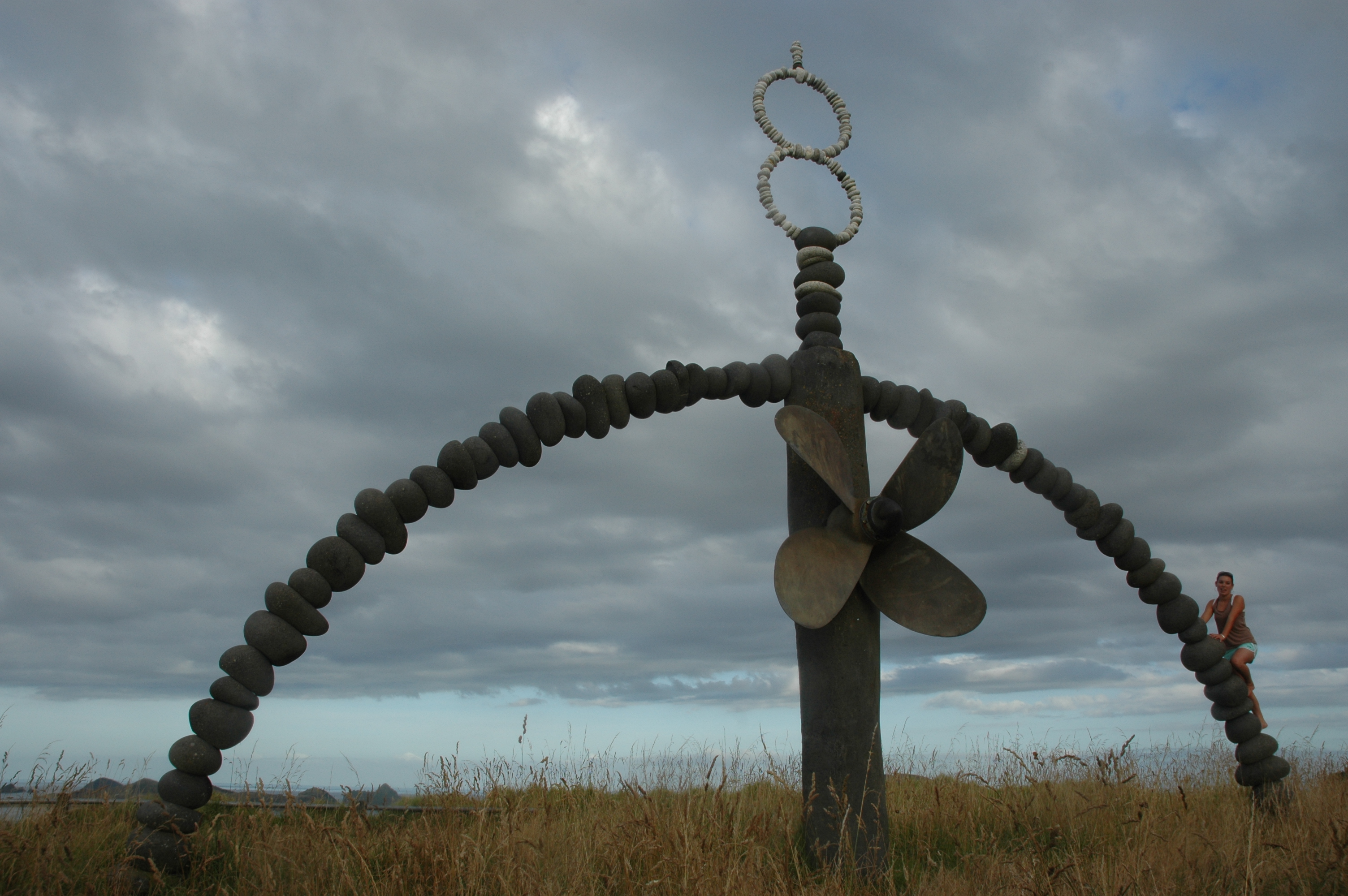 Rainbow Warrior memorial in New Zealand